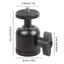 Treeling Hợp Kim Nhôm 3 8 Đến 1 4 Vít Adapter Xoay 360 Đầu Mini Camera Gắn