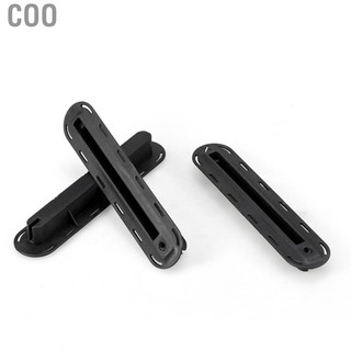 Coo Coo Zjchao lướt ván FINS Buckle Buckle Set Paddle Board Fin Water Ski Fish Clip Clip Clip (Black)
