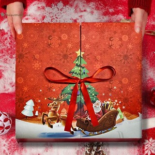 BeautifulHomeA Giáng Sinh Đếm Ngược Trống Hộp Quà Tặng Để Lấp Đầy 24 Ngày Ông Già Noel In Hình Hộp Sưu Tập Giáng Sinh Mùa Vọng Lịch Hộp VN
