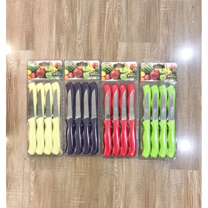 chuyên sỉ - Set 6 - 12 Dao Gọt Trái Cây, Tỉa Rau Củ - Siêu Bén, Gọn Nhẹ, Tiện Dụng