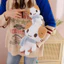 PS1 Sanrio MASYUMARO Khăn quàng cổ dễ thương búp bê nhồi bông đồ chơi Quà tặng sinh nhật bất ngờ cho trẻ em SP1