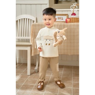 La pomme AW2025 BST Bộ dài tay, váy dài cho bé T10.4