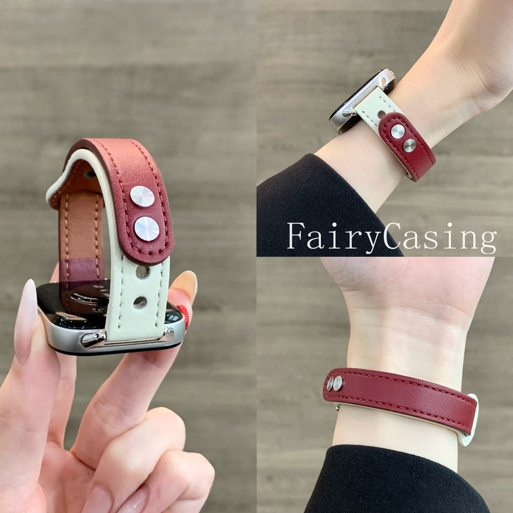 Dây da cổ điển cho Huawei Watch Fit 4 4Pro Vòng đeo tay thay thế cho Huawei Watch Fit2 Fit3 Band Correa
