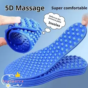 TOPTOOLCX 1 Cặp Đế Massage, Đệm Độ Đàn Hồi Cao Giảm Mệt Mỏi Chân Giày Đế, Thiết Kế Bảng Áp Lực Ngón Tay Mềm Đế Thể Thao EVA Cho Nam Nữ