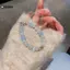 KUZHEN Tinh Tế Opal Pha Lê Đính Hạt Vòng Tay Nữ Mặt Dây Chuyền Ngôi Sao Thanh Lịch Vòng Tay Có Thể Điều Chỉnh Thời Trang Tình Bạn Trang Sức Quà Tặng HOT