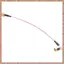 6 "SMA Nam Sang SMA Góc Phải Nam Cắm Jumper Pigtail Cáp RG316 (R F C V)