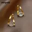 Bông tai trị liệu bạch huyết MARGREDY, dành cho sự lo âu và căng thẳng Bông tai rối trị liệu phóng đại Bông tai Germanium, Quà tặng Jewerlry Châm cứu Tai thoát nước bạch huyết