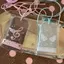 HFTOY Luy Charm Mặt Dây Chuyền Ghi Chú Âm Nhạc Cánh Lu Móc Khóa Phước Lành Thêu Móc Khóa Túi Treo Trang Trí Quà Tặng Học Sinh ~