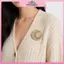 MYPANDA Nữ Trâm Cài Kim Cương Giả Mặt Trăng Hoa Mặt Trời Thời Trang Áo Pin Cho Quần Áo Mặc Thường Ngày Hoặc Trang Phục.
