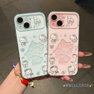 Dành Cho IPhone 17 16 15 14 plus 13 12 11 Pro Max 7 8 plus Màu hồng trong suốt KT Cub trường hợp điện thoại