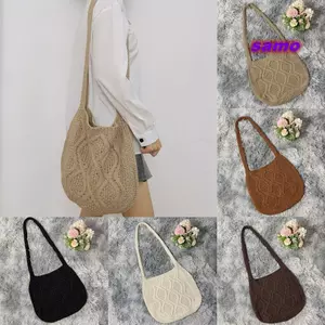 SAMO Móc Hobo Túi Tote Thời Trang Nữ Đan Túi Xách