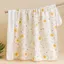 Mùa Hè Cotton Hai Lớp Sợi Cotton In Vải Cho Bé Trẻ Em Khăn Tắm Cho Bé Khăn Trải Giường Bao Chăn Vải Lớp Một 6.15