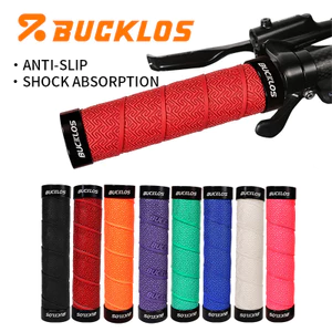 BUCKLOS Bọc Tay Cầm Xe Đạp Silicon Chống Nước, Chống Trơn, Giảm Sốc, Bền, Phụ Kiện Xe Đạp