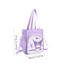 Túi hướng dẫn hoạt hình sinh viên Sanrio Túi Tote giá trị cao Túi nghệ thuật dung tích lớn dễ thương