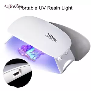 AqToCna Di Động Mini UV Đèn UV Nhựa UV Chữa Đèn USB Sạc Cho Khuôn Nhựa Trang Sức Làm Thủ Công DIY AqToCna