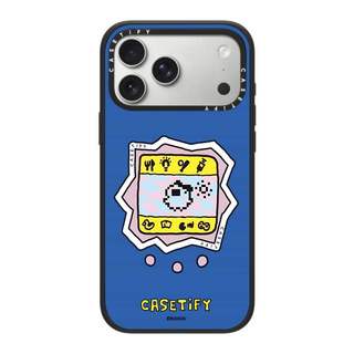 CASECASE X Nền Xanh Tamagotchi Ốp Lưng Máy Ảnh Trắng Vòng Phiên Bản Mờ Đen Cứng Hút Từ Tính Tác Động Dành Cho Apple IPhone 13 14 15 16 17 Pro Max Air Plus Có Hộp
