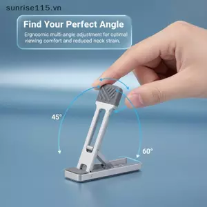 Giá đỡ máy tính xách tay Mini SRVN Hợp kim kẽm có thể điều chỉnh độ cao Chân có thể gập lại Giá đỡ chống trượt cho chuyến đi công tác du lịch.