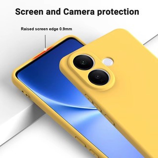 Dành Cho Vivo V40 V30 Lite Pro SE 4G 5G IDN Mềm Chống Sốc TPU Ốp Lưng Bảo Vệ Điện Thoại Ốp Lưng Cho Vivo V60 V60e V50 V50e Lite 4G 5G Silicon Lỏng Mềm Điện Thoại Phụ Kiện