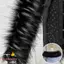 TOPTOOLCX Cổ Lông Lớn, 1M DIY Lông Tơ Viền, Phụ Kiện Quần Áo Giả Raccoon Mũ Vành Sang Trọng Dải