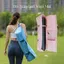 Túi thảm tập yoga SAMO, Túi lưới vải có tay cầm bằng vải Túi Tote, Túi đựng thảm tập yoga di động có thể giặt được