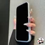 Ốp Điện Thoại Bạc Đơn Giản Cho Huawei Mate 80 Pro Max 70 Air 60 Por Plus 50 40 30 Pro Vỏ PU Dễ Thương Mờ Kinh Doanh Vỏ Mềm