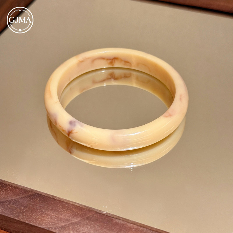 Bộ 3 Vòng Tay Nhựa Đính Đá Phong Cách Boho Thiết Kế Độc Đáo Thời Trang Phụ Kiện Cho Nữ