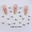 10 Chiếc 3D Mini Pha Lê Bướm Móng Tay Nghệ Thuật Quyến Rũ Phụ Kiện Trang Sức Hợp Kim Sang Trọng Móng Tay Trang Trí Kim Cương Giả Tiếp Liệu VN