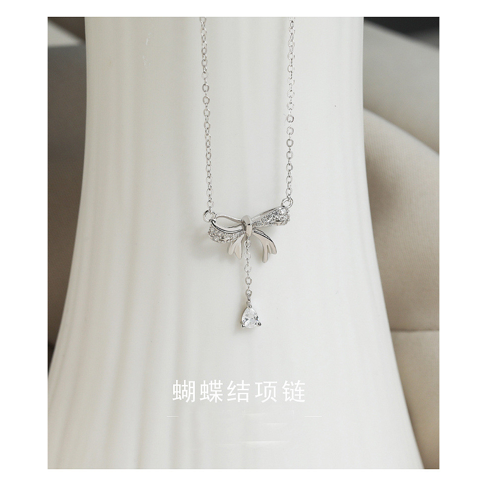 Vòng cổ nơ - Dây chuyền xương đòn sang trọng và tinh tế
