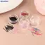 Bluelover 60 Cái / 200 Cái Nhiều Màu Sắc Chống Dị Ứng Nhựa Bông Tai Chống Rỉ Tai Stis Kit Mới