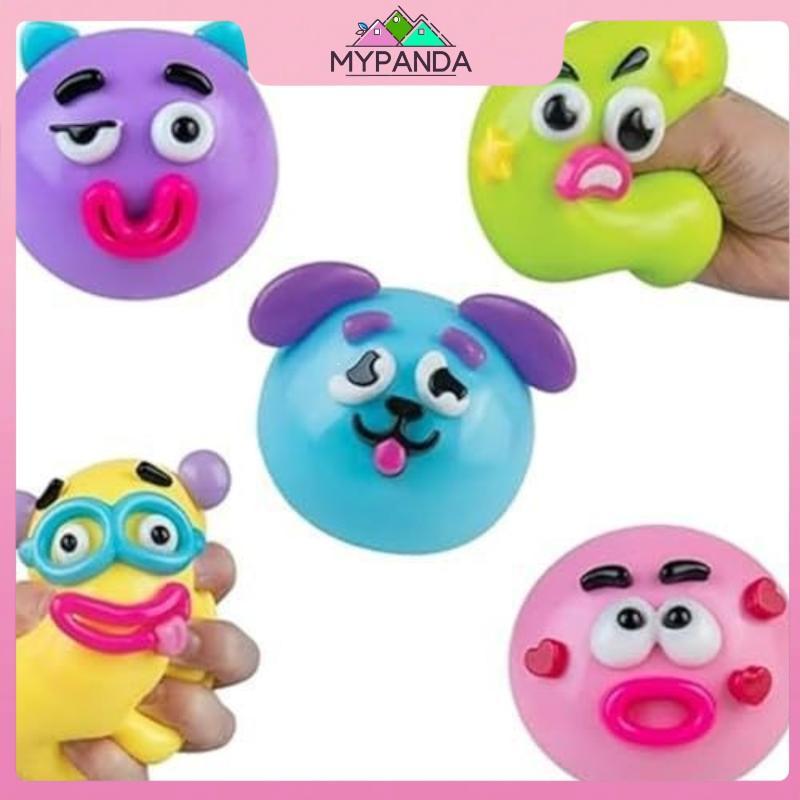 MYPANDA Soft Smushers Đồ chơi mặt chó với tính năng Squishy tăng chậm để thư giãn tối ưu.