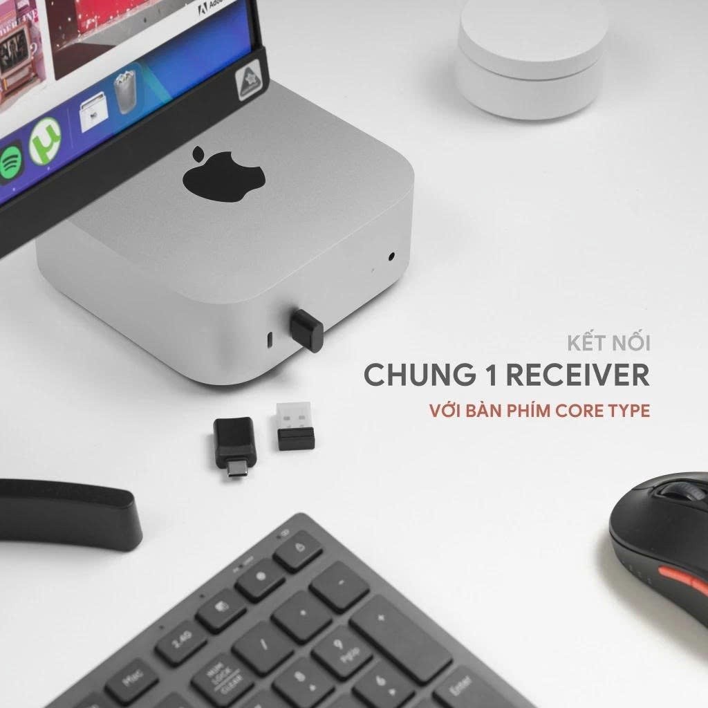 [MỚI] Chuột không dây HyperWork Core Click HPW MS.CCM-01 BLK - Bảo Hành 12 Tháng