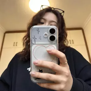 Vẽ nguệch ngoạc mèo con Trường hợp iPhone1716 phù hợp 1514 Soft Case 131211x Tính cách Mẫu mới