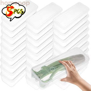 1 / 3 / 5 Cái Nhựa Dung Tích Lớn Spaghetti Hình Chữ Nhật Kín Tổ Chức - Hộp Bảo Quản Mì Dài