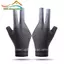 Găng tay bi-a Chất liệu hút ẩm Cue Phụ kiện thể thao Găng tay 3 ngón tay
