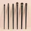 Trong Kho 6Pcs Chuyên Nghiệp Mềm Mại Trang Điểm Mắt Bàn Chải Thiết Lập Cho Eyeshadow Eyeliner Lông Mày Cá Tuyết