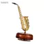Guansfs RiToEasysports Hộp nhạc kèn Trumpet Mini Nhạc cụ kết hợp quà tặng âm nhạc với đế xoay và giai điệu êm dịu cho Giáng sinh, sinh nhật, ngày lễ tình nhân Các bà mẹ (Saxophone)