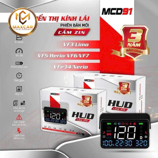 Thiết bị HUD MCD91 Hiển thị tốc độ cho xe điện VinFast VF3, VF5, VF6, VF7, E34, Limo Green