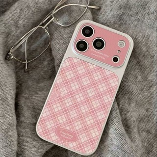 Thời Trang Màu Hồng Sọc Điện Thoại Trường Hợp Cho iPhone 17 16 15 14 13 12 11 Pro Max X Xr Xs Max