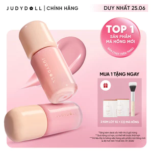JUDYDOLL Má Hồng Kem Blush Lotion Bóng nhẹ Bắt sáng Triệt sắc Che quầng thâm 5g