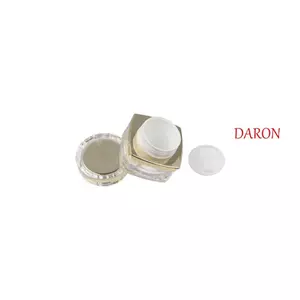 Nồi Kem Da Mặt DARON, Lọ Sữa Dưỡng Môi Sang Trọng, Kem Nền Dạng Lỏng Vàng Tím Lon Du Lịch Hộp Đựng Mỹ Phẩm