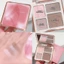 Ngọt Ngào Bạc hà Bốn Màu Đường Viền Bảng Độ Bóng Cao Blush Mặt Sáng Mờ Mũi Bóng Mắt Đế Ngọc Trai Fine Fl26062602