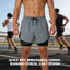 Bán chạy YONEX huấn luyện chuyên nghiệp hai quần short giả có cảm giác băng, in 3D khô nhanh, kích thước rộng, dây rút có thể điều chỉnh, chạy bộ nam nữ, quần vợt, thể dục