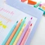 Bút Highlight Đánh Dấu Cho Học Sinh, Bút Dạ Quang Ngòi Brush 6 Bút Màu Tươi Sáng Nhiều Màu