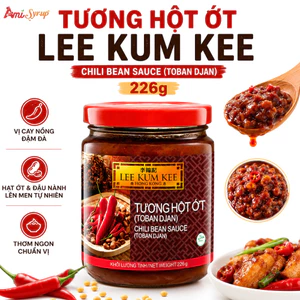 Tương Hột Ớt Lee Kum Kee Hũ 226g, Chili Bean Sauce Toban Djan, Gia Vị Nấu Ăn Chuẩn Nhà Hàng