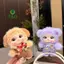Búp bê sang trọng hình động vật đứng dễ thương trang trí Bapa với khuôn mặt Vinyl quyến rũ vui nhộn [mới]