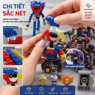 Khối Xây Dựng Đồ Chơi Hình Hạt Nhỏ ABS Mô Hình Trang Trí Bàn Quà Tặng Trẻ Em Sưu Tập Xếp Hình