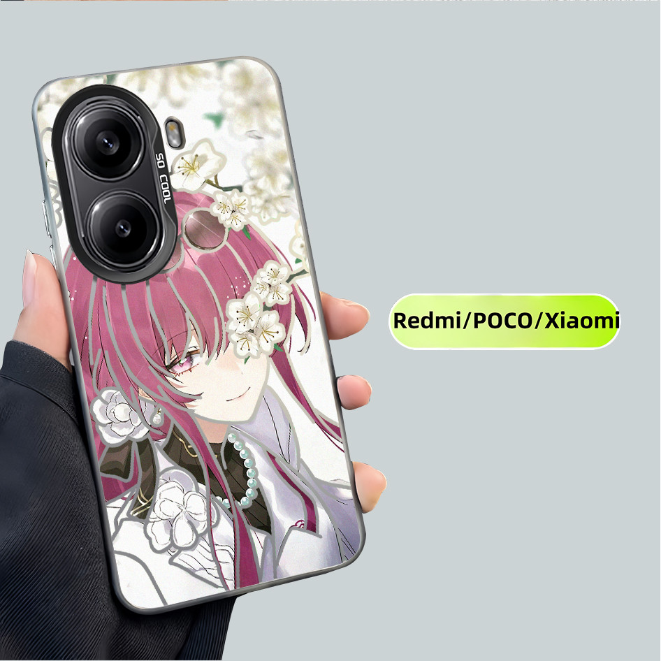 Dành cho POCO X8 Pro X7 X6 F8 F7 Redmi Turbo 5 Max / Turbo 4 Pro / K90 “HSR ”“ Kafka ” Ốp điện thoại viền mềm lưng cứng / Note 15 / 14 Mi 17 15T 14T K80 K70 Vỏ Redmi chống sốc / Poco Ốp lưng