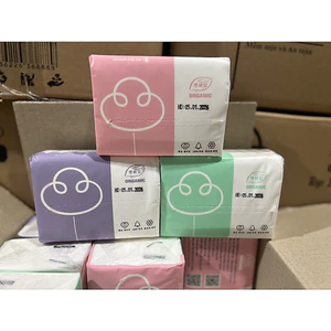 Thùng 30 gói giấy ăn rút organic hàng chuẩn cao cấp, dai mịn đẹp [Shop Rẻ HN] Heo gia dụng AMIZIN