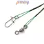 TMOY 10 Chiếc 10 / 15 / 20 / 25 / 30CM Dây Thép Chống Cắn Dây Xích Mồi Fishhook Dòng Dấu Vết Dây Lãnh Đạo Với Phụ Kiện Mồi Câu Cá Xoay TMOY