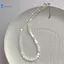 Kudosation Thời Trang Đa Năng Tinh Tế 6MM Vỏ Trái Tim Đính Hạt Nelace Dành Cho Nữ Bé Gái Tính Khí Ngọt Ngào Đơn Giản Chuỗi Xương Đòn Quà Tặng Đẹp